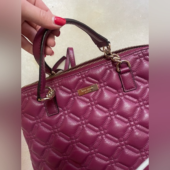 Kate Spade Like New Burgundy Handbag - Picture 14 of 14
